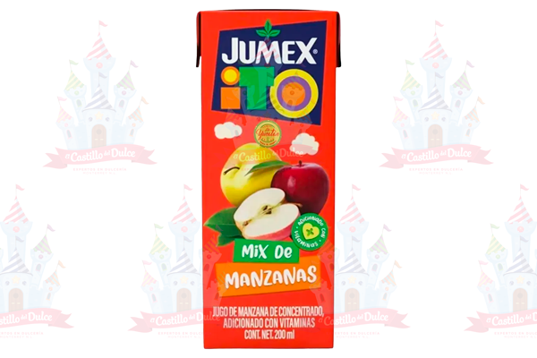 JUMEX JUMITO MINIBRIK MIX MANZANAS 24/200 ML.