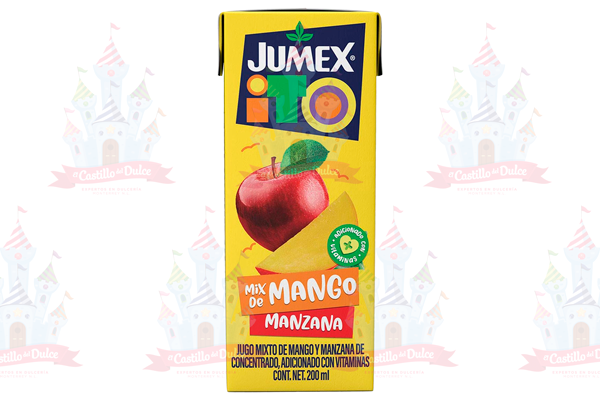 JUMEX JUMITO MINIBRIK MANGO/MANZANA 24/200 ML.