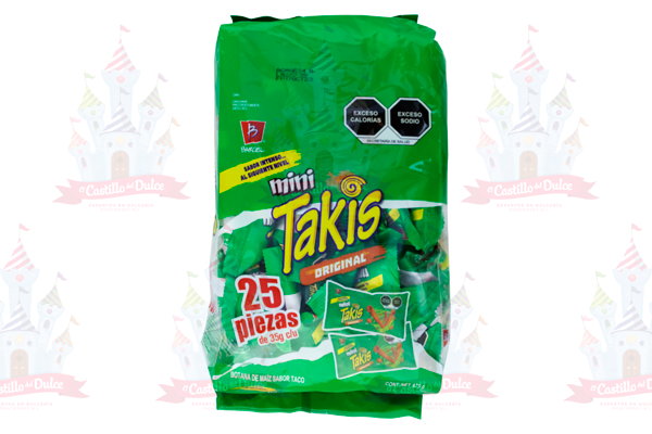 MINI TAKIS ORIGINAL 3/25/875 GRS BARCEL