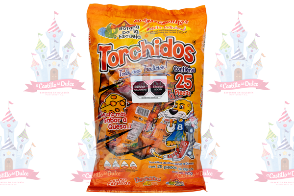 MINI TORCIDO QUESO 10/25 (13 GRS) CACHITO 