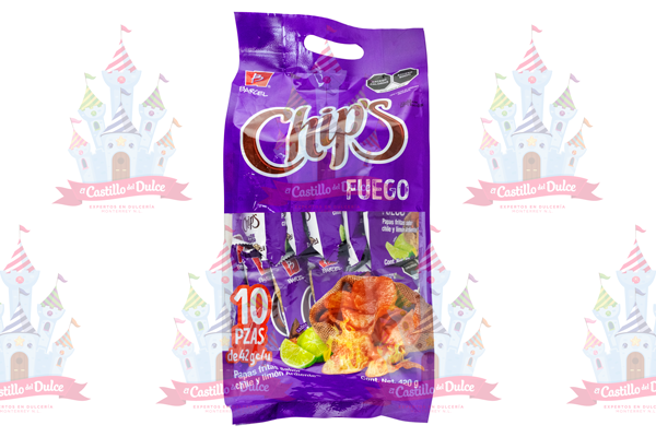 BOLSA CHIPS FUEGO 4/10/420 GS BARCEL