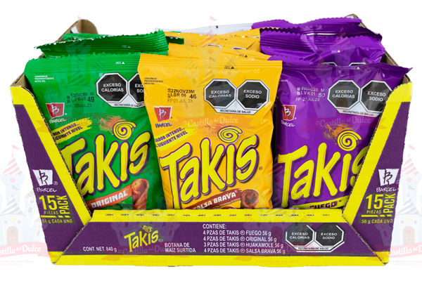 TAKIS PACK 7/15 PZS BARCEL