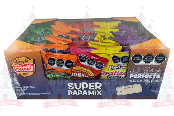 SUPER PAPA MIX 1/30 PZS LOS COYOTES