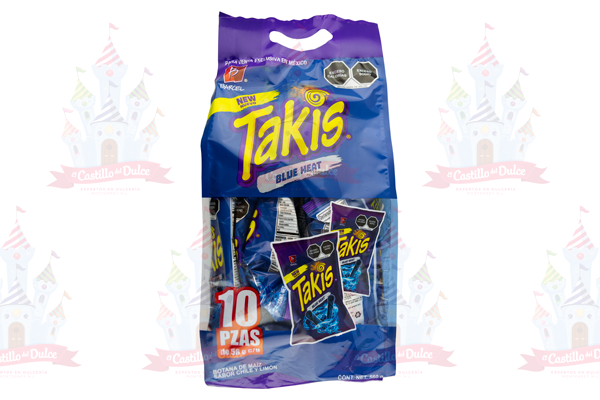 TAKIS BLUE HEAT 7/10 PZA (56 GRS) BARCEL