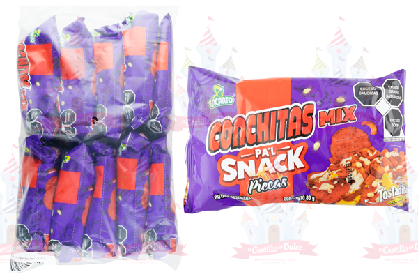 CONCHITAS MIX PICCAS 2/10 PZS. (80 GRS) ENCANTO