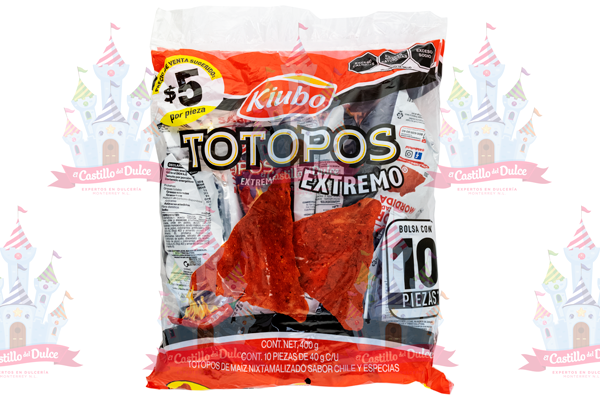 KIUBO TOTOPOS EXTREMO 8/10 PZA (37GRS) GONAC