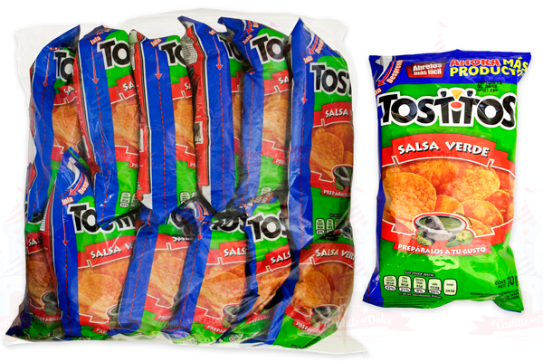 TOSTITOS 5/12 PZAS (62GRS) SABRITAS