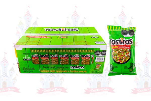 TOSTIPACK SALSA VERDE C/25 PZA SABRITAS