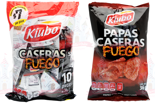 PAPAS KIUBO CASERAS FUEGO 10/10 GONAC