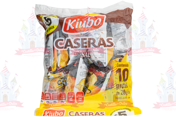 PAPAS KIUBO CASERAS SAL 28GR 10/10 GONAC