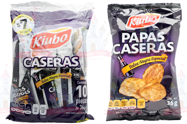 PAPAS KIUBO CASERAS SALSA NEGRA 10/10 GONAC