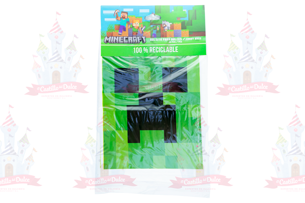 BOLSA MINECRAFT 6/25 PZS. GRANMARK