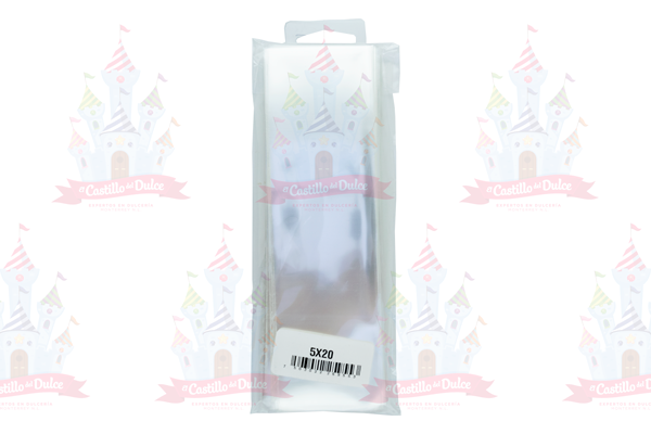 BOLSA CELOFAN 5X20 C/100 PZS. NOKIS