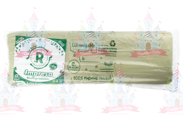 BOLSA CAMISETA EXTRA JUMBO 25/1 KG