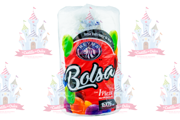 BOLSA ROLLO 15X25 A/D 20/1 PZA REYMA