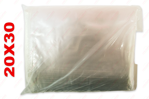 BOLSA TRANSPARENTE 20X30 1/25 KG.(P/1KG)