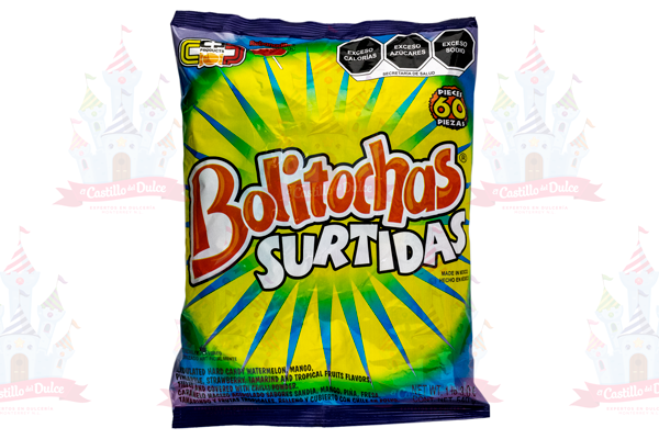 BOLITOCHA SURTIDA 24/60 BOLSA CANDY POP