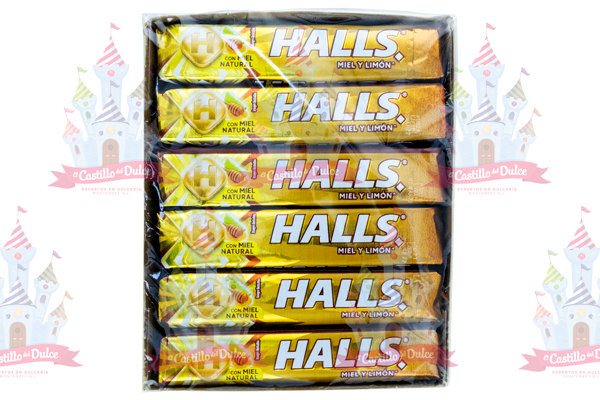 HALLS MIEL NVA PRESENTA 30/12 PZA ADAMS