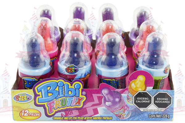 BIBI FRUTIX DISPLAY 12/12 PZS. PILLO