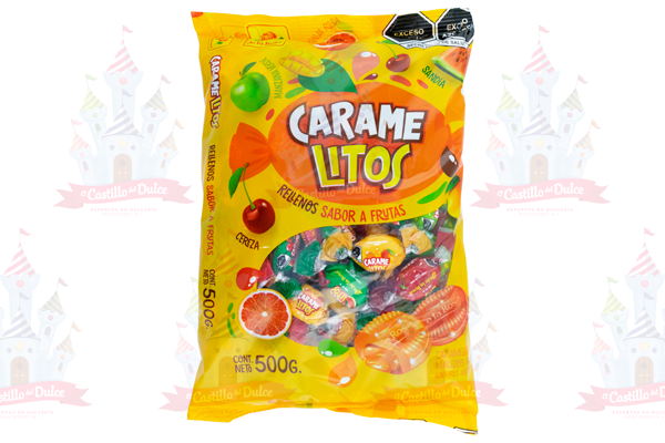 CARAMELITOS SURTIDOS NVA  24/100 PZA LA ROSA