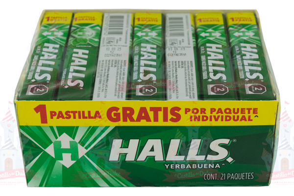 HALLS YERBA 30/21 PZA ADAMS