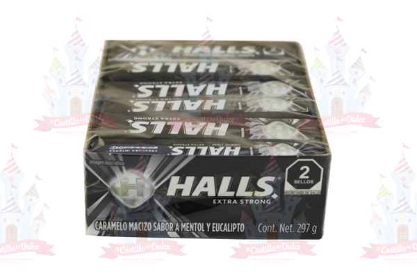 HALLS EXTRA STRONG NVA PRESENTA 30/12 PZA ADAMS