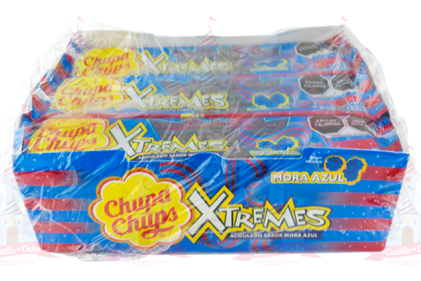 XTREME BLUERASPBERRY DISPLAY 12/18 PZ CHUPA CHUPS