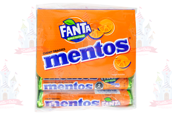 MENTOS ROLL FANTA 16/12 PZAS (11GRS)