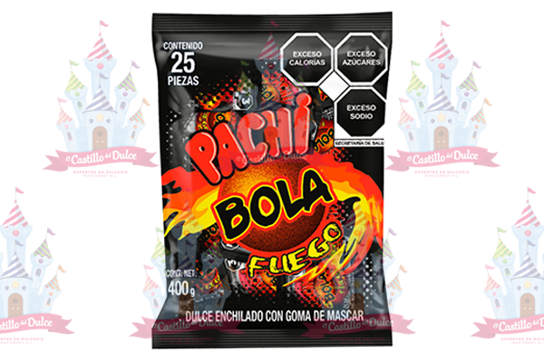 PACHI BOLA FUEGO 22/25/16 GRS CUANDA