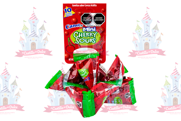 MINI CHERRY SOURS TIRA 40/10 PZ CANELS