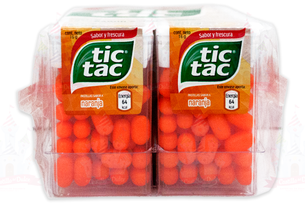 TIC TAC 12/12  NARANJA FERRERO