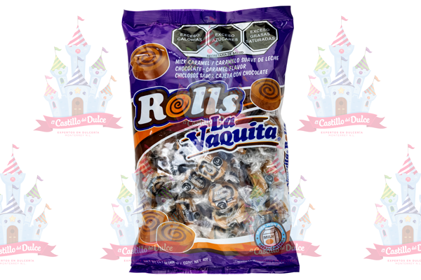 CHICLOSO ROLL VAQUITA 20/400 GRS CANELS