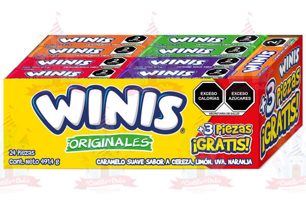 WINIS TUBO ORIGINALES 18/24 PZS. WINIS