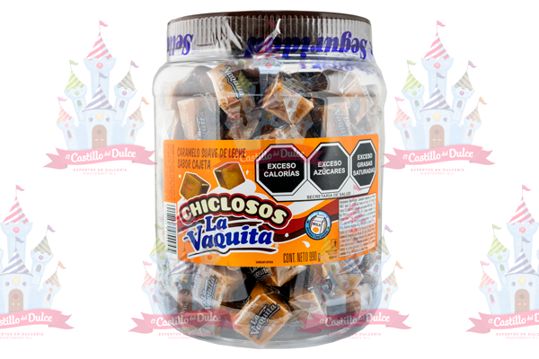 CHICLOSO LA VAQUITA VITROLERO 8/990 GR CANELS