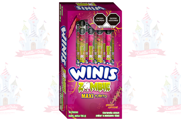 WINIS MAXI TUBITO ZOMBIE 36/16 PZA