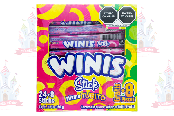 WINIS TUTTI FRUTTI TUBITO 24/24 + 8  GRATIS