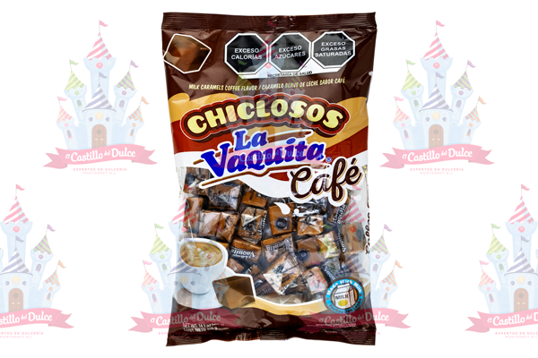 CHICLOSO LA VAQUITA CAFE 20/400 GRS CANELS