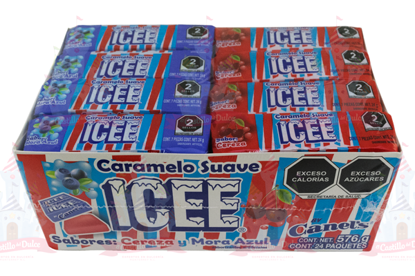 ICEE DISPLAY CARAMELO SUAVE 18/24 CANELS