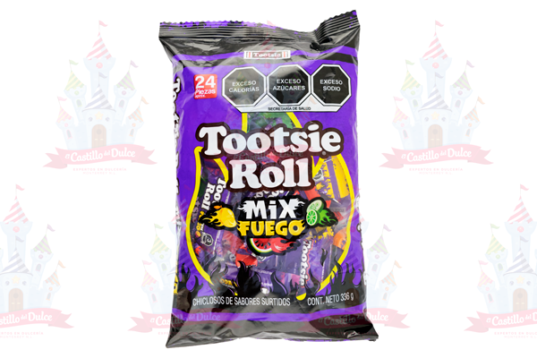 TOOTSIE ROLL MIX FUEGO 20/24 PZS. TUTSI