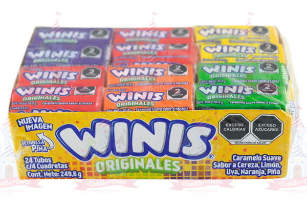 WINIS TUBO ORIG 24/24 PZS NUEVA PRES. WINIS