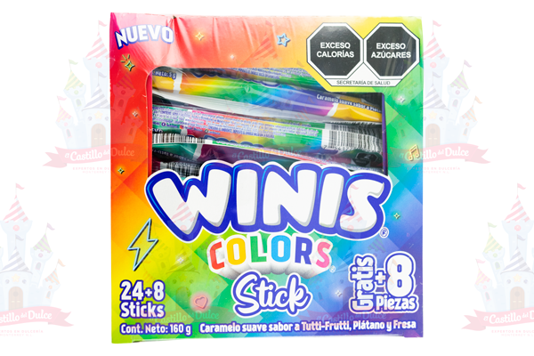 WINIS COLORS STICK 24/24 + 8 PZ GRATIS