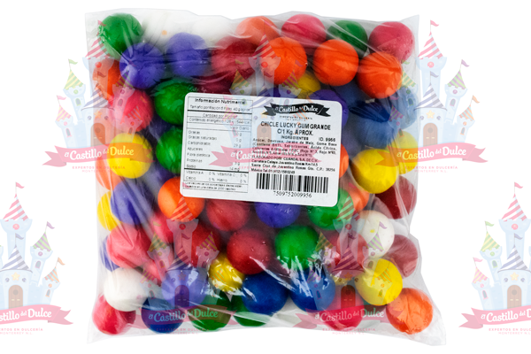 CHICLE LUCKY GUM GRANDE 10/1 KG