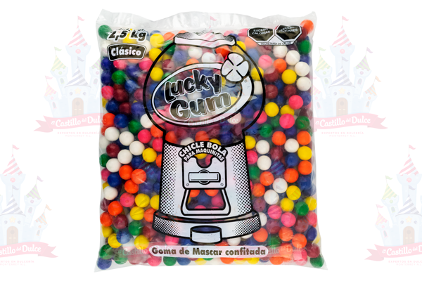 CHICLE LUCKY GUM CHICO 4/2.5 KG