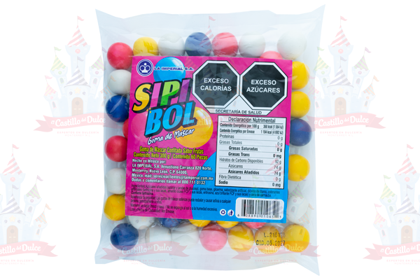 CHICLE SIPIBOL 36/300 GRS. (60 PZ APROX) IMPERIAL
