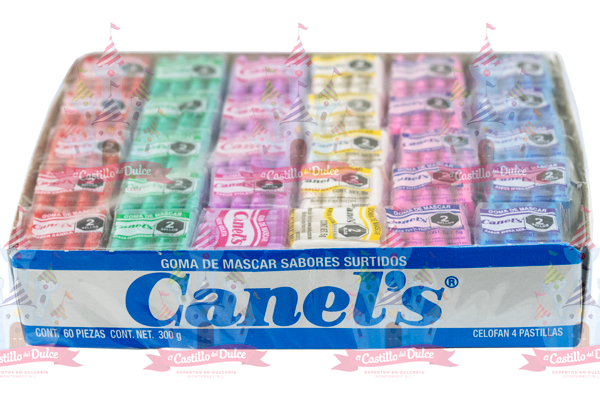 CANELS CELOFAN 4P SURTIDO 40/60 