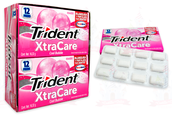 TRIDENT XTRACARE COOL BUBBLE 32/12  ADAMS