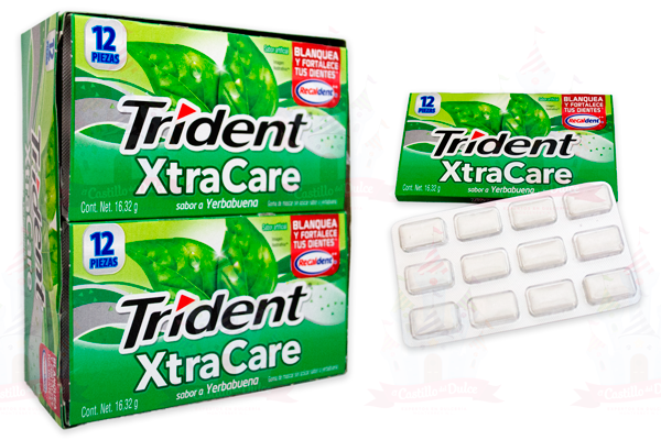 TRIDENT XTRACARE YERBA 32/12 ADAMS