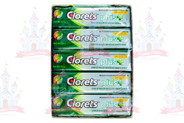 CLORETS T/A 5S MENTA 48/20 PZA ADAMS