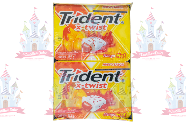 TRIDENT X-TWIST MANGO CHAMOY 24/10 PZA