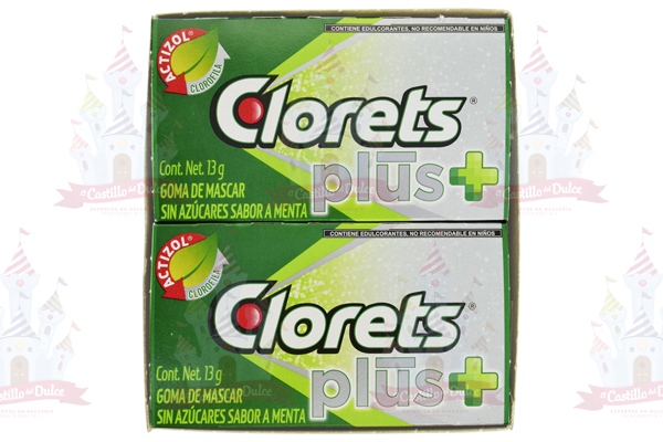 CLORETS PLUS 10S NUEVA 32/12 PZA ADAMS